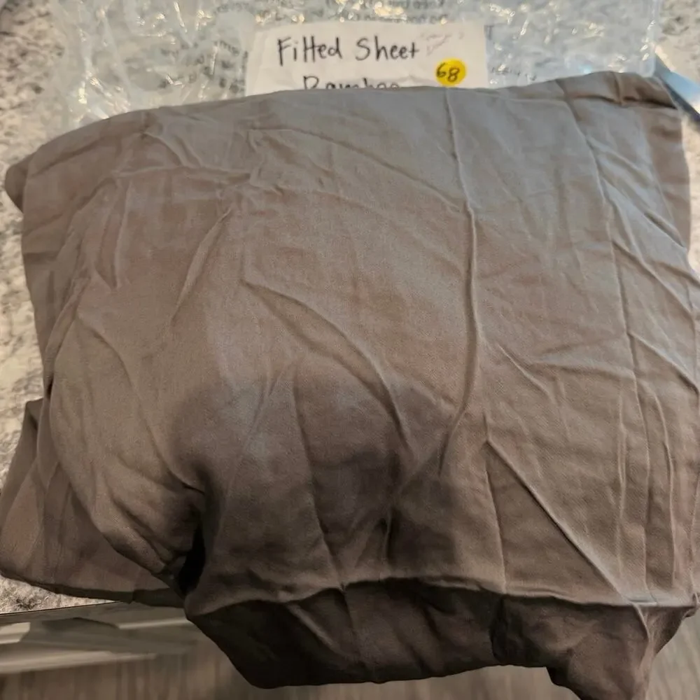 Cozy Earth - Bamboo Fitted Sheet - Twin - Charcoal